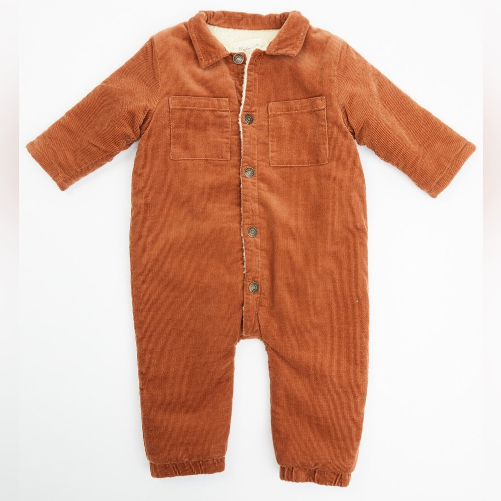 Rylee + Cru Infant Boys' Corduroy Baby Jumpsuit